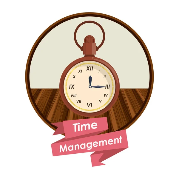 Zeitmanagement-Konzept — Stockvektor