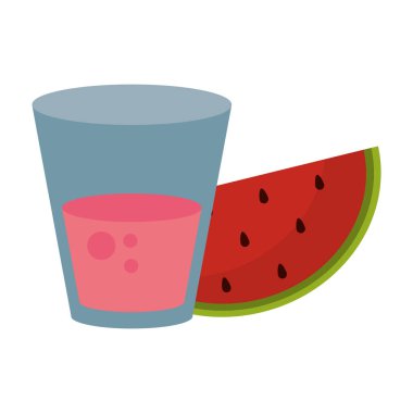 Karpuz Meyve suyu fincanla