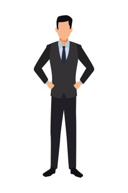 Executive iş karikatür