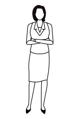 Executive iş karikatür