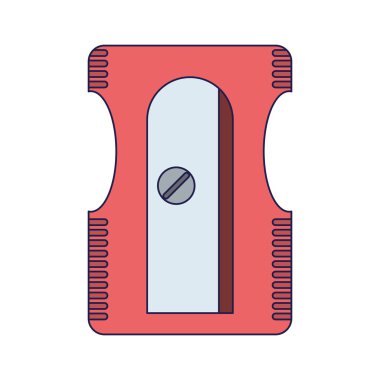 kalem kalemtıraş kap simgesi mavi çizgileri