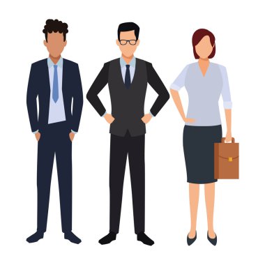 Executive iş karikatür