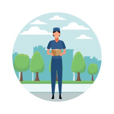 Kurye teslim meslek avatar