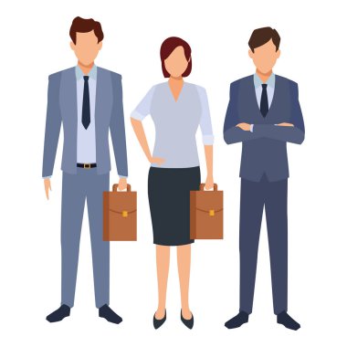 Executive iş karikatür