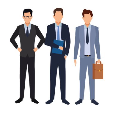 Executive iş karikatür