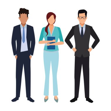 Executive iş karikatür