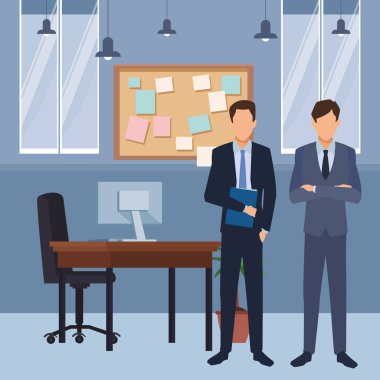 Executive iş karikatür