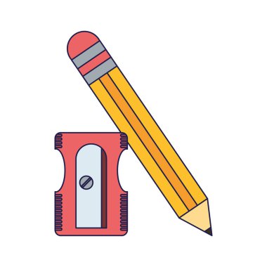 Mavi çizgiler okul gereçleri ve malzemeleri