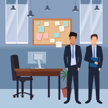 Executive iş karikatür