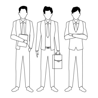 Executive iş karikatür