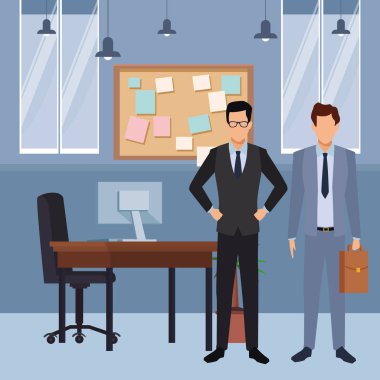 Executive iş karikatür