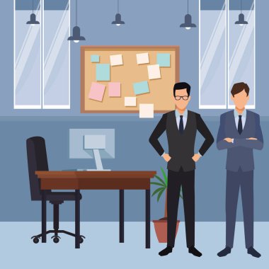 Executive iş karikatür