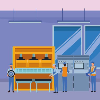 Araba Servisi üretim çizgi film