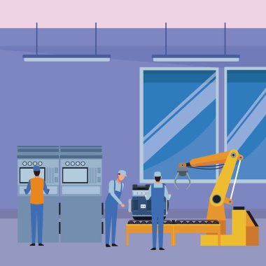 Araba Servisi üretim çizgi film