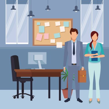 Executive iş karikatür