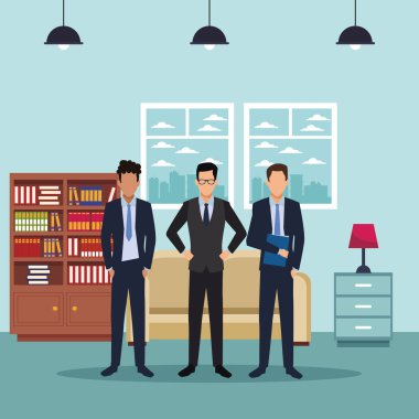 Executive iş karikatür