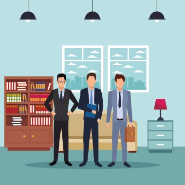 Executive iş karikatür