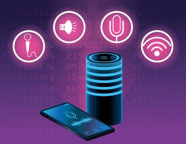 Smartphone ses tanıma hoparlör