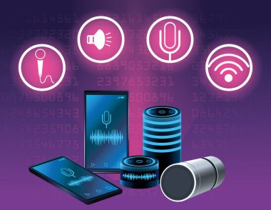 Smartphone ses tanıma hoparlör