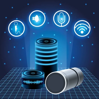 Smartphone ses tanıma hoparlör