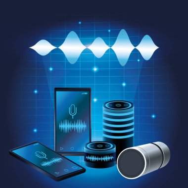 Smartphone ses tanıma hoparlör