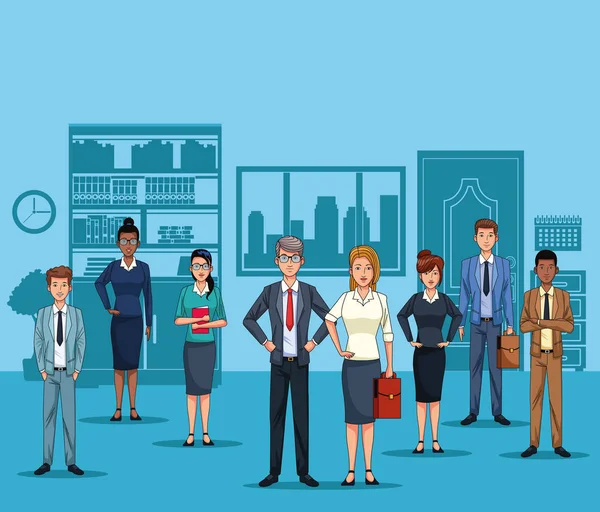 Ofisteki iş adamları