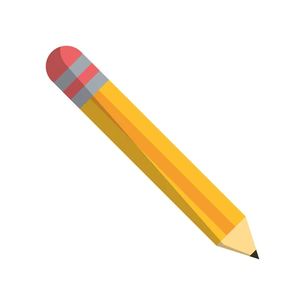 Ustensile de crayon école writen — Image vectorielle