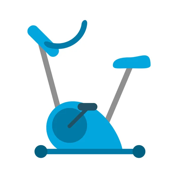 Máquina de spinning equipo de gimnasio — Vector de stock