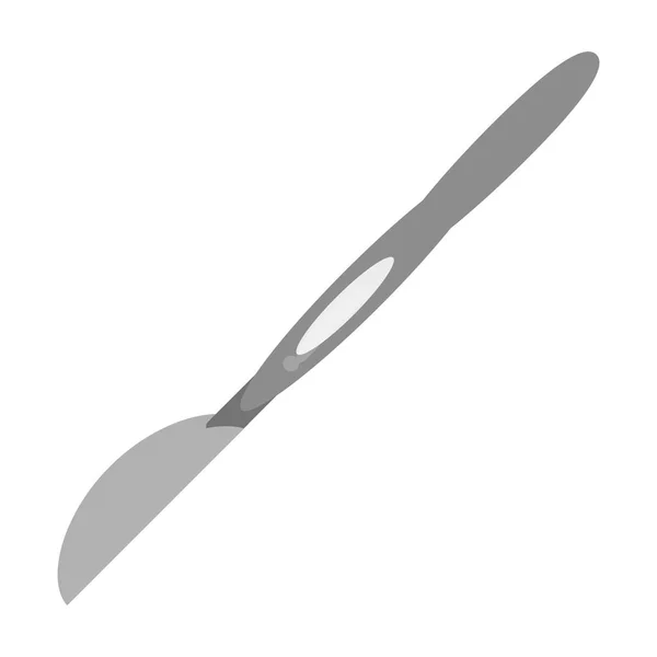Surgical knife medical utensil — Stock Vector