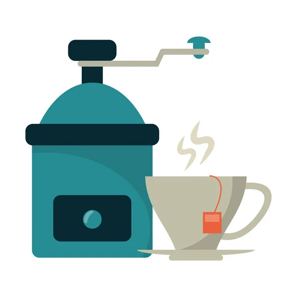 Kahvijuomien käsite — vektorikuva