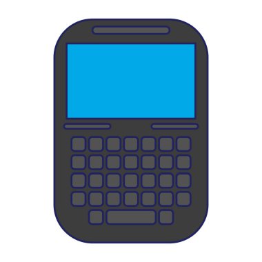 akıllı telefon mobil teknoloji mavi çizgiler