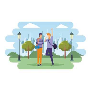 öğrenci kıyafeti arkadaş mutlu park