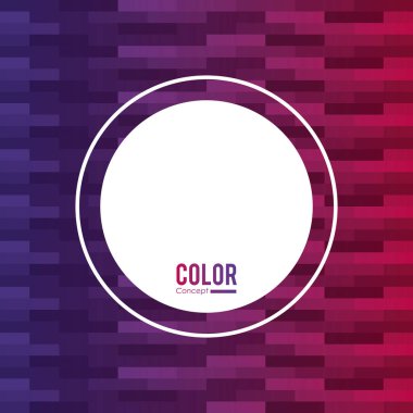 Renk kavramı arka plan çerçeve