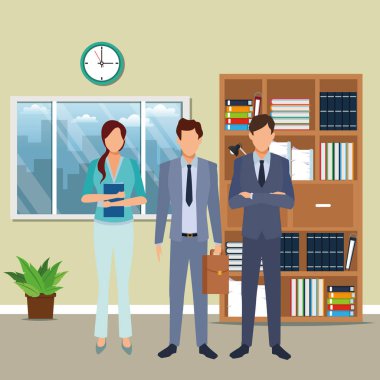 Executive iş karikatür