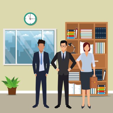 Executive iş karikatür