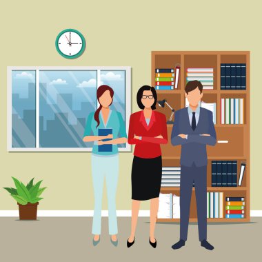 Executive iş karikatür