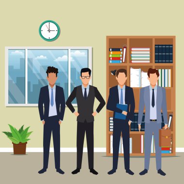 Executive iş karikatür