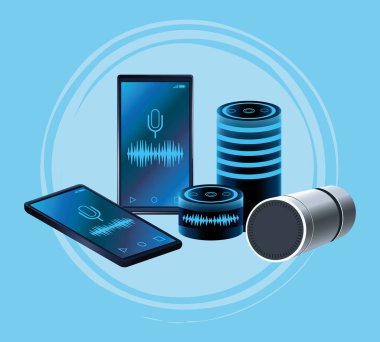 Smartphone ses tanıma hoparlör