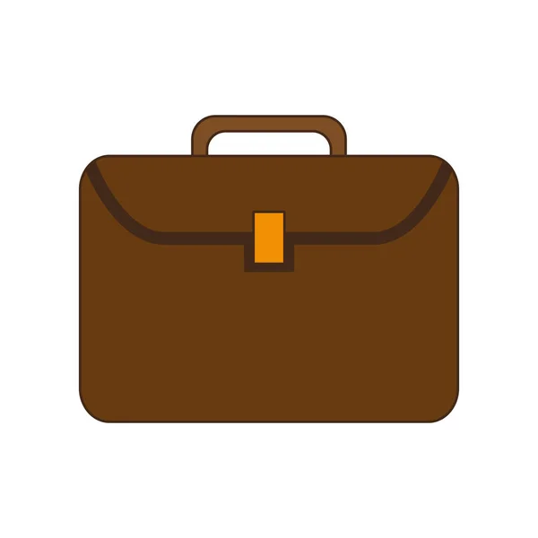 Business briefcase symbool — Stockvector