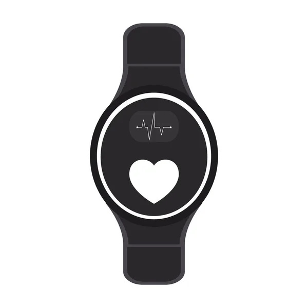 Tecnologia wearable Smartwatch —  Vetores de Stock