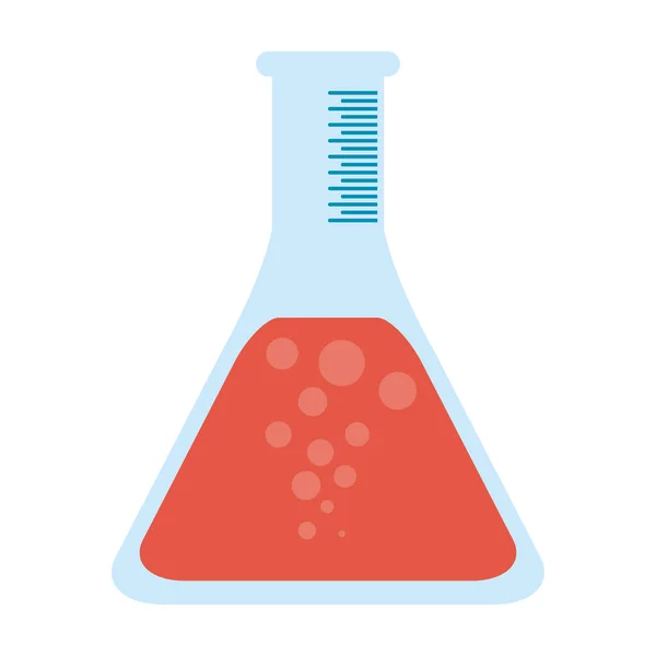 Chemistry flask symbol — Stock Vector