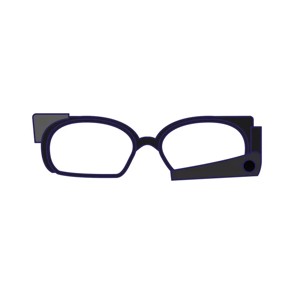 智能眼镜可穿戴技术 — 图库矢量图片