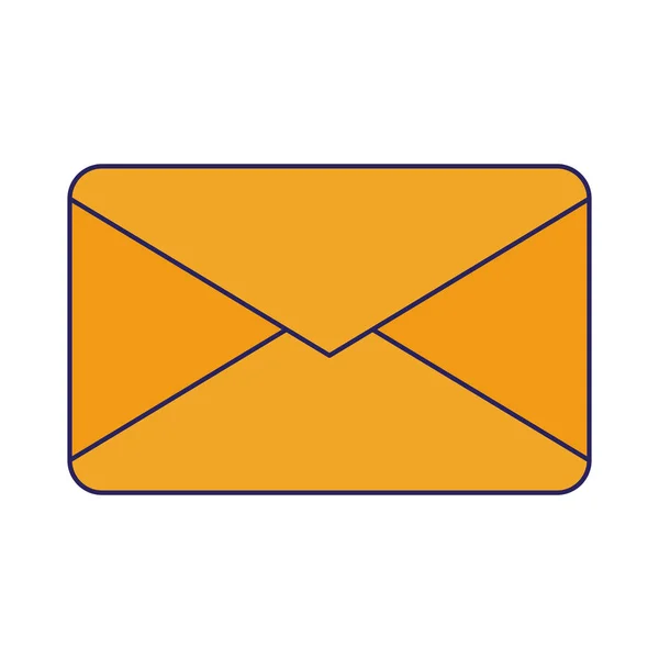 Email envelope symbol — Stock Vector