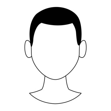 siyah beyaz adam meçhul kafa