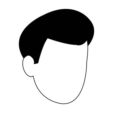 siyah beyaz adam meçhul kafa