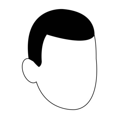 siyah beyaz adam meçhul kafa