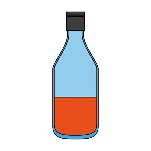 Drank fles geïsoleerd — Stockvector