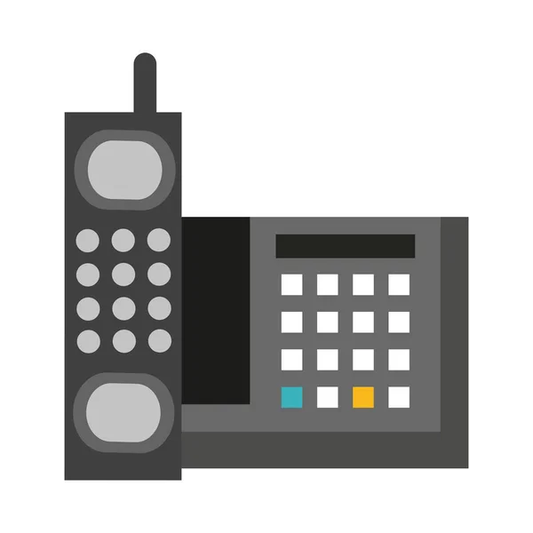 Telefonkommunikationsgerät — Stockvektor