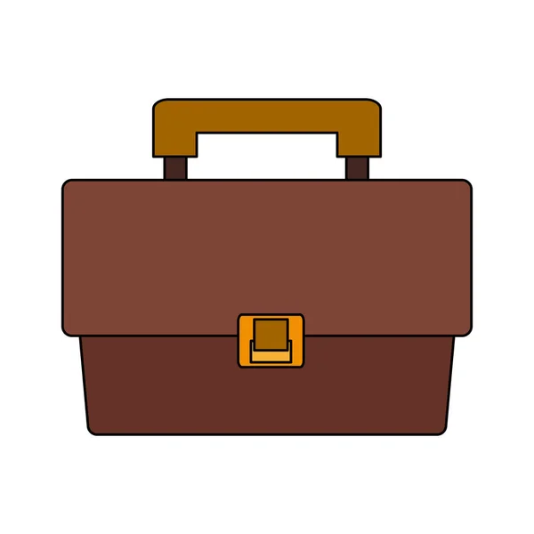 Simbolo valigetta aziendale — Vettoriale Stock