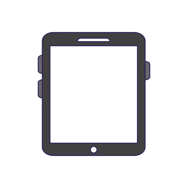 Порожній екран планшета — стоковий вектор